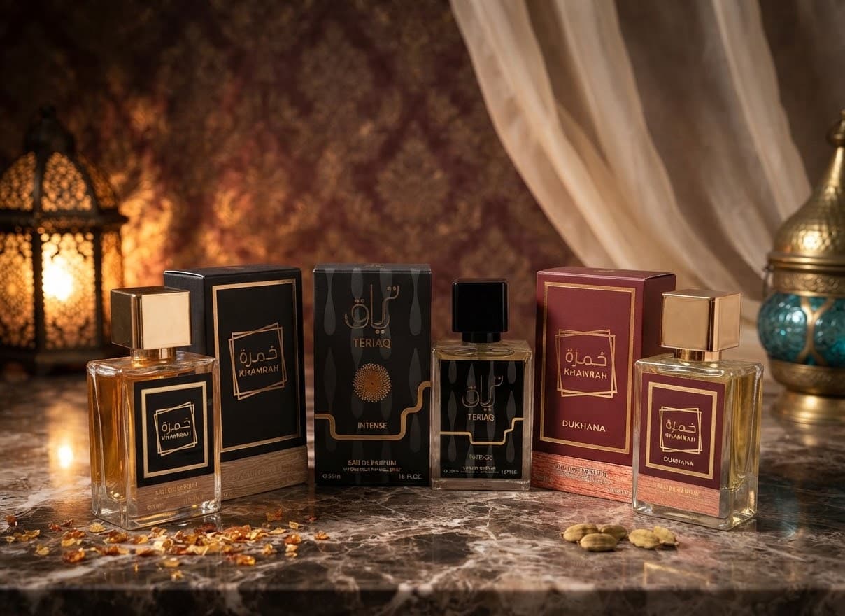 🔥✨ MEN'S KHAMRAH, KHAMRAH DUKHAN & TERIAQ – 3-PIECE FRAGRANCE SET ✨🔥